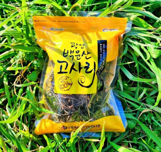 서기네농산물의 광양산 고사리 100g: 자연의 신선함을 한 스푼에